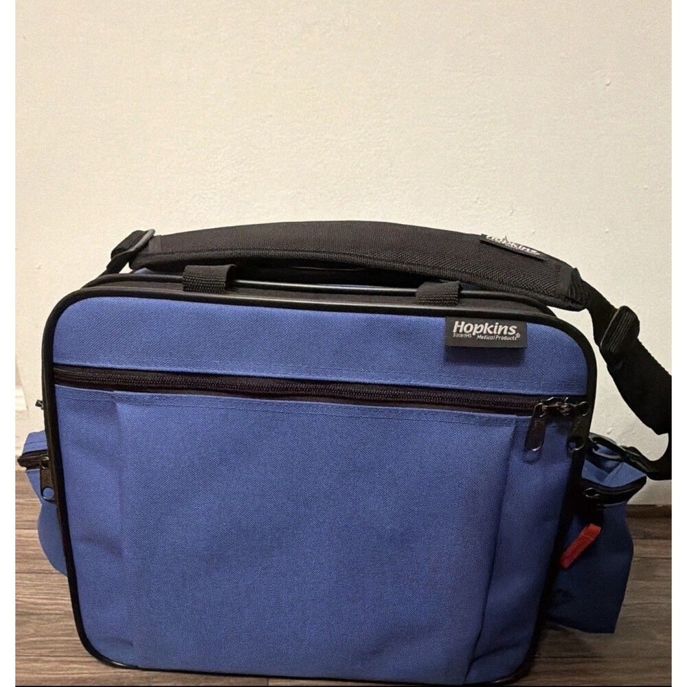 Hopkins Medical Products Rolling Med Bag with EZ-View: Waterproof,Laptop Section
